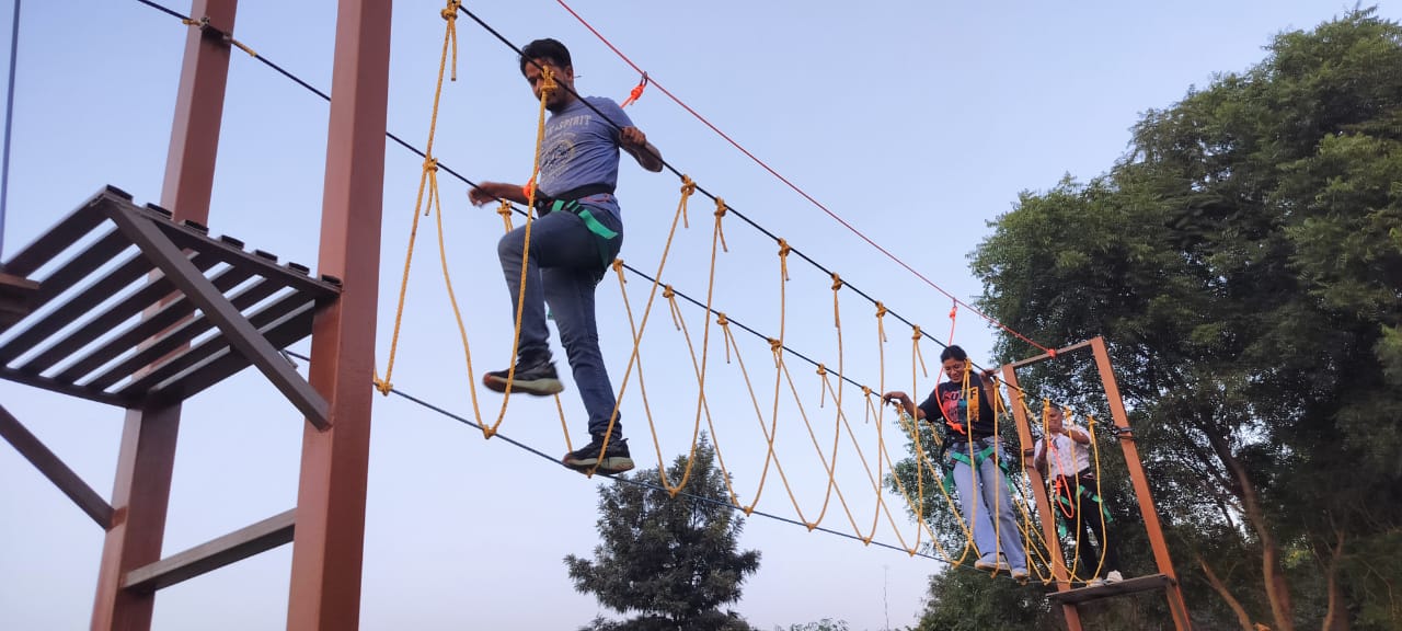 Boating at Damdama Lake