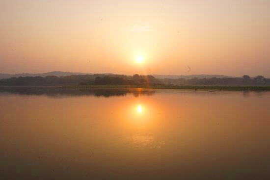 Photography sunrise Damdama Lake